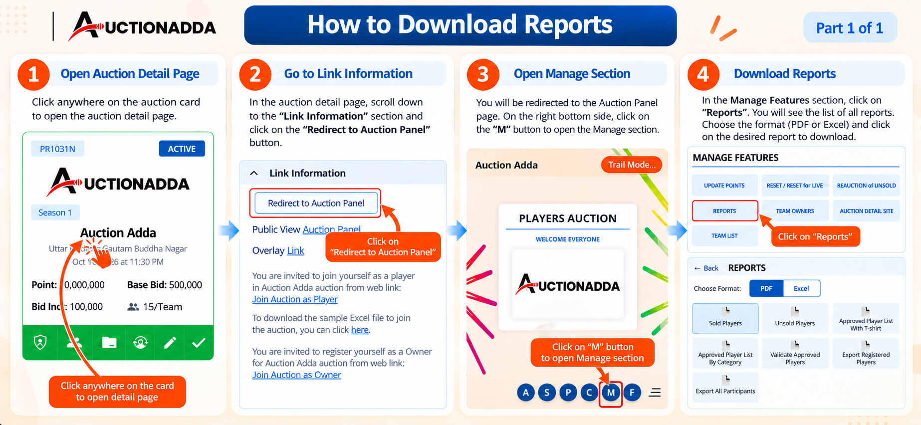 How to Download Reports
